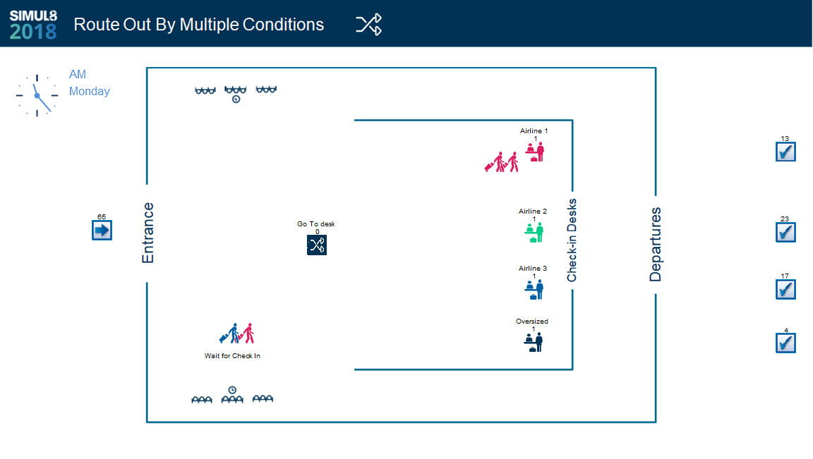 Route Out By Multiple Conditions 5