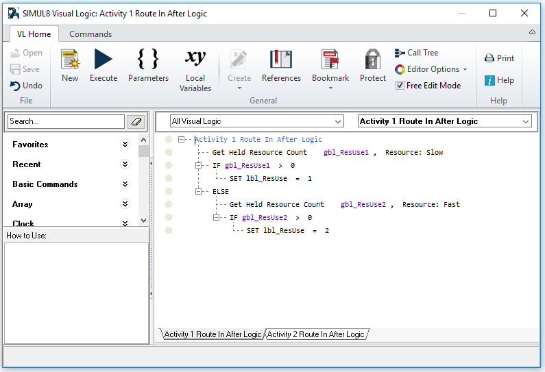 Segregating results by resource chosen from pool 2